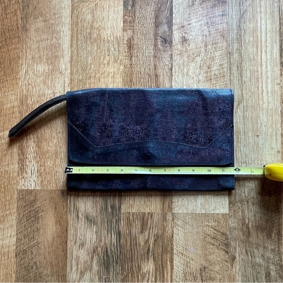 Vintage Exclusively Made for Lawrence Bentley Genuine Leather Wristlet - Picture 5 of 7